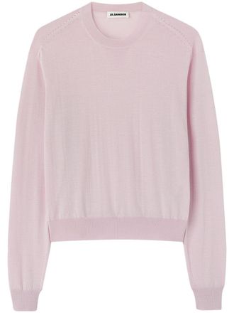 Jil Sander Maglione girocollo - Rosa