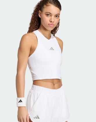adidas Tennis Climacool - Midi Y Pro - Top senza maniche bianco
