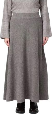 Emporio Armani Donna, Gonne, Grigio, M, new