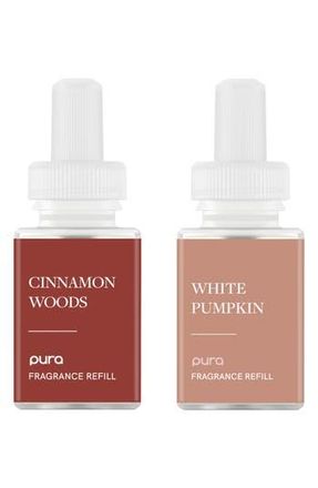 Pura Cinnamon Woods & White Pumpkin Smart Diffuser Set in Red/pink at Nordstrom Rack