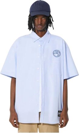 AMBUSH Hombre, Camisas, Azul, Talla: L