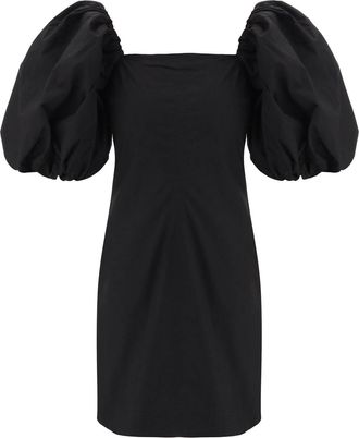Ganni Black Cotton Dress