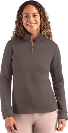 Clique Haven Recycled Womens Quarter Zip Sweatshirt