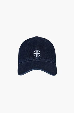 Anine Bing Jeremy Baseball Cap in Ink Blue at Nordstrom