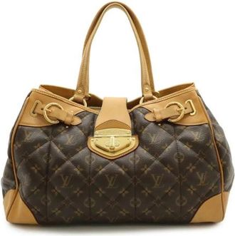 Louis Vuitton Pre-owned Monogram Etoile Shopper Tote Bag - Dames - Vintage Schoudertas - Bruin - ONE Size - Vintage