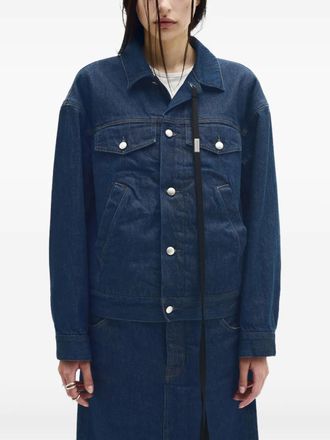 Ann Demeulemeester Giacca denim - Blu
