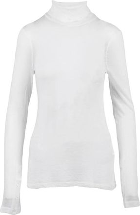 Semicouture Truien & Vesten, Dames, Wit, L, Wol, Sottogiacca Garzato
