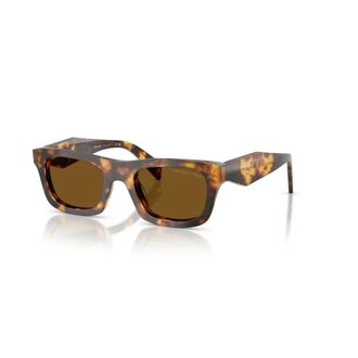 Prada Sunglasses, female, Brown, Size: 50 MM Pillow Sunglasses