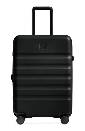 Antler Icon Stripe Medium Suitcase in Black at Nordstrom
