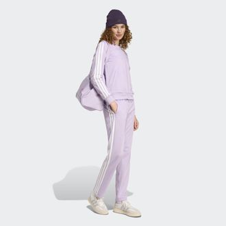 adidas Trainingsanzug ADIDAS SPORTSWEAR DAYREADY, Damen, Gr. L, powder plum, Obermaterial: 100% Polyester, Sportanz&uuml;ge Trainingsanzug