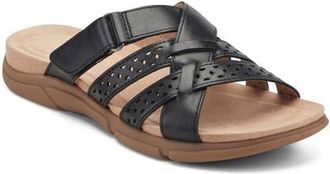 Easy Spirit Melinna Slide Sandal in Black at Nordstrom, Size 7.5