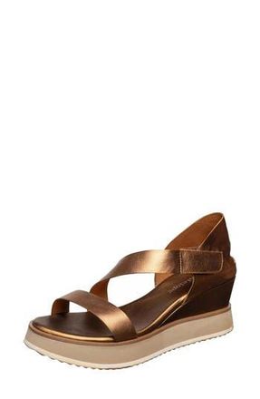 Antelope Dorie Platform Wedge Sandal in Bronze at Nordstrom Rack, Size 10