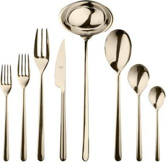 Mepra Linea Flatware Set - 43 Pieces in Champagne at Nordstrom