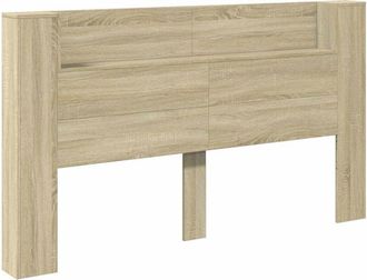 vidaXL Cabecero Con Estante Roble Sonoma 180 X 16,5 X 103,5 Cm Vidaxl