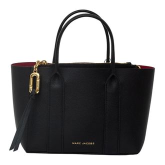 Marc Jacobs Pop J Marc Small Work Tote - Dames - Shoppers - Zwart - ONE Size - Leer - Tassen