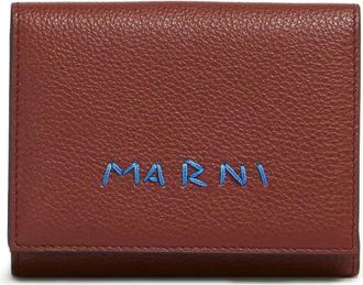Marni Portafoglio in pelle - Rosso