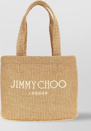 Jimmy Choo London tote bag beach east-west