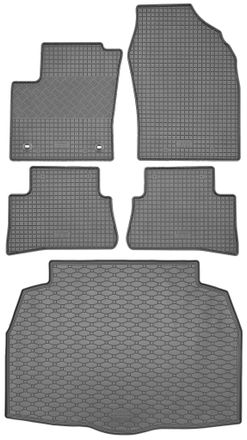 OEM Toyota C-hr Suv Desde Enero De 2017. Juego De Alfombrillas De Goma Para Coche Y Alfombrilla Para Maletero