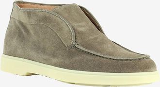 Santoni Wildleder-Dessertboots mit Gummisohle