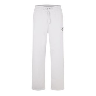 Off-white Off White Fleece Relaxed Fit Sweatbroek voor Volwassenen (Steen/Zwart)