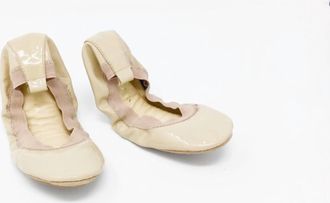 Yosi Samra Womens Samara Foldable Ballet Flat Shoes In Blush