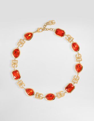 Dolce & Gabbana Collana - Woman Bijoux Orange Metal Pz