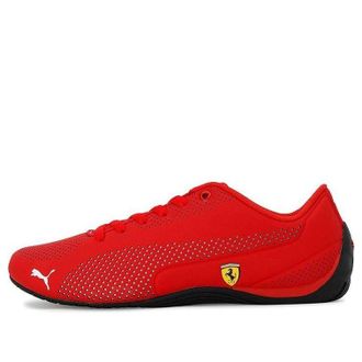Puma Ferrari Drift Cat 5 Red Black White 305921-01