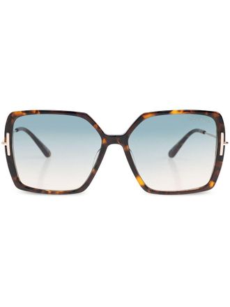 Tom Ford Eyewear Joanna sunglasses - women - Acetate - One Size - Brown