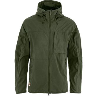 Fj&auml;llr&auml;ven Mens High Coast Wind Jacket Green XXL