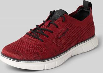 Bugatti Sneaker mit Label-Details Modell Pasadena in Hellgruen, Gr&ouml;&szlig;e 40
