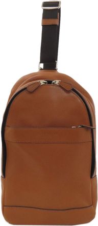 Coach Brown Leather Sling Bag (Pre-Owned)