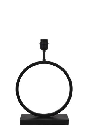Light & Living L&aacute;mpara De Mesa - Liva - Negro - Metal - - Light&living
