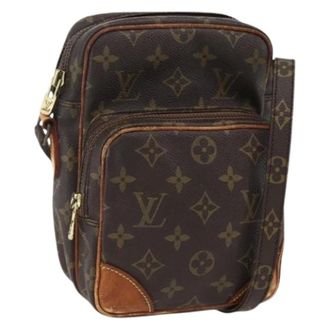 Louis Vuitton Pre-owned Cross Body Bags, female, Brown, Size: ONE SIZE Pre-owned Vintage Monogram Shoulder Bag