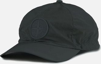 Stone Island Mens S0075 NYLON CAP - Black - Size: XL