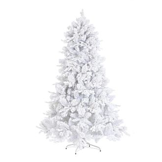 BIZZOTTO Bizzotto - Rbol De Navidad Blanco Cubierto De Nieve Alberg H 210 X &Oslash;130 Cm