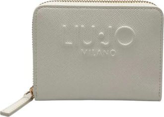 Liu Jo Caliwen Wallet - Dames - Portefeuilles - Beige - ONE Size - Leer - Accessoires