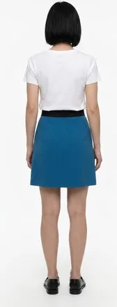 Dolce & Gabbana Character and Star Print Mini Skirt - Blue