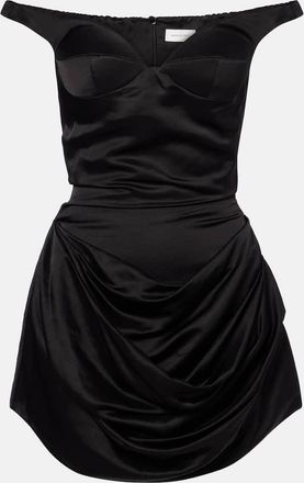 Magda Butrym Abito corto off-shoulder