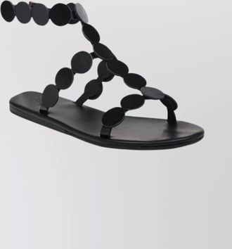 Ancient Greek Sandals flat sandal featuring circular embellishments