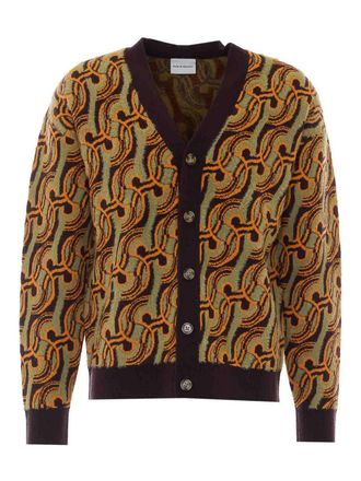 Dr&ocirc;le de Monsieur D Mirror Abstrait Cardigan