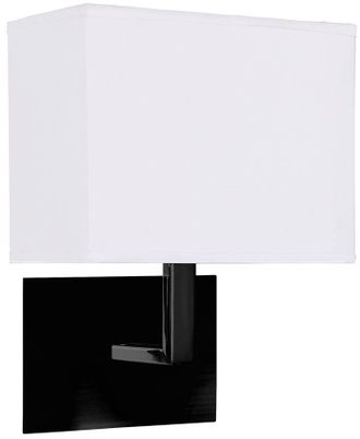 Searchlight Elegante Wandlampe Hotel, Schwarz