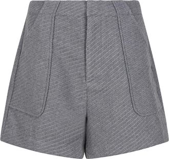 Lofty Manner Dames, Korte broeken, Grijs, Maat: M
