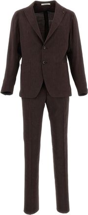Tagliatore Montecarlo Linen Single-Breasted Suit