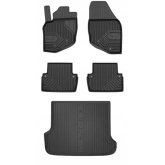 OEM Set 77 Alfombrillas Y Funda De Goma Volvo V70 2 Estate De 2000-2007