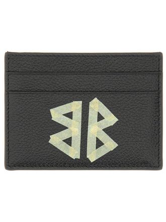 Balenciaga Domesticated Calf Leather Card Case - Black
