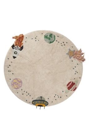 Lorena Canals Interstellar Cotton Blend Washable Rug in Natural at Nordstrom