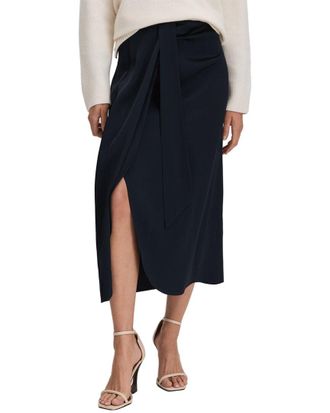 Reiss Bella Wrap Slip Skirt