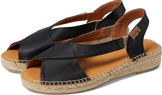 Toni Pons Elda-P Womens Shoes Black Leather : EU 41 (US Womens 9.5-10) M