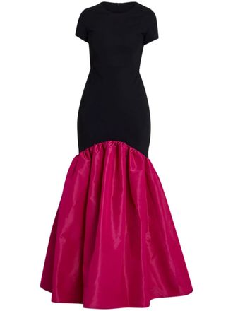 Greta Constantine flared-hem dress - Black