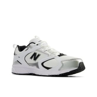 New Balance Sneaker NEW BALANCE 408, Damen, Gr. 37, schwarz-weiss (wei&szlig;, schwarz,), Synthetik, Textil, Schuhe Sneaker, von dem New Balance 530 inspiriert